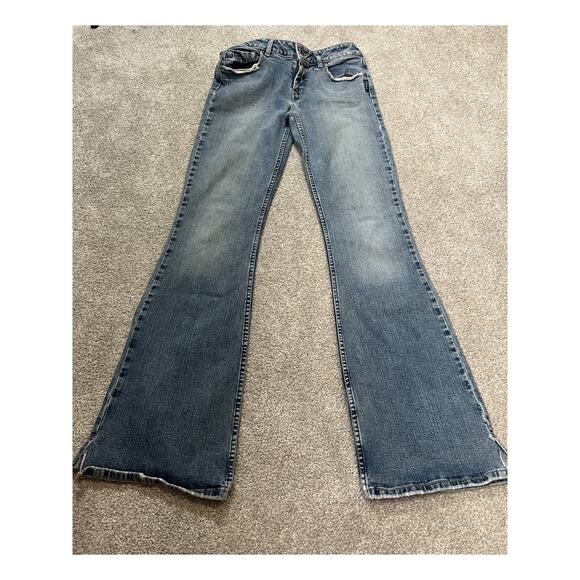 Vintage Silver Jeans Mens Size 30/35 Blue Denim Y2K Matrix Bootcut Medium Wash - Picture 1 of 12